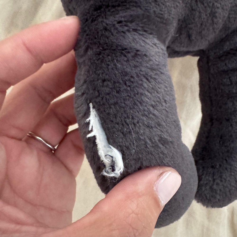 Jellycat Skeleton Bob Plush 12" Stuffed Animal Toy *Flaw* - Picture 7 of 8